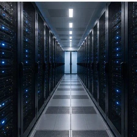 Reliability you can trust — data center aisle
